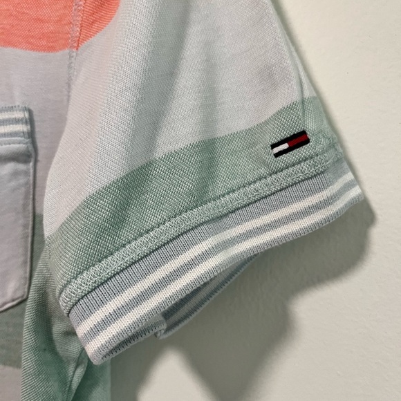 Tommy Hilfiger Men’s Striped Polo Shirt - Size Small - Picture 8 of 13